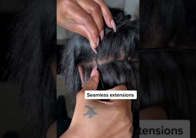 Who will try this trick? Get quality hair bundle, extension at affordable price on WoWEbony #shorts