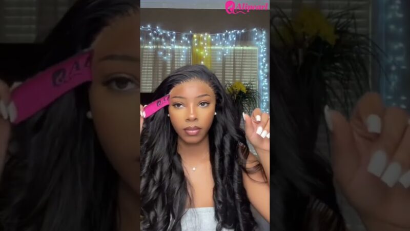 Most REALISTIC Wig EVER ! | Body Wave Lace Frontal | Alipearl Hair #shorts