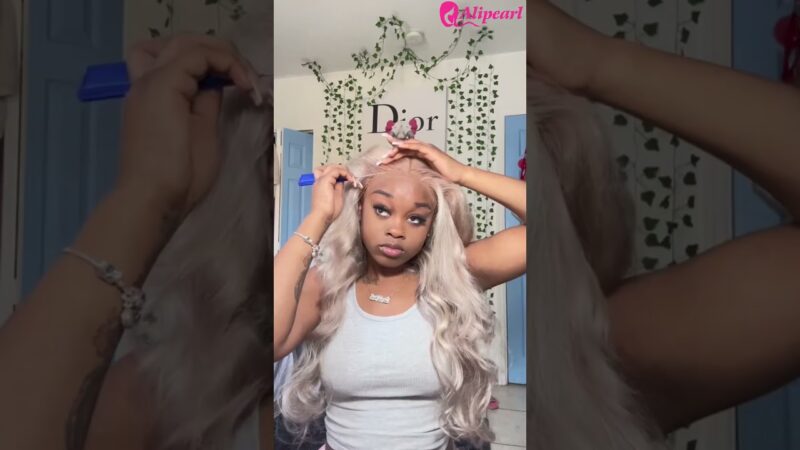 I Got It!!😆 A Must Have Wig| Gorgeous Blonde Highlight Wig Install #alipearlhair #shorts