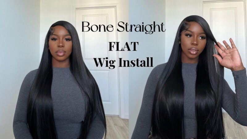 Silky Bone Straight HD Lace Side Part Tutorial | Shesyourfave X AliPearl Hair