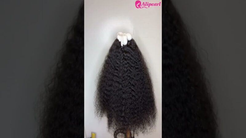 *UNVEILS* WIG MAKING PROCESS 😉 See #alipearlhair  How To Make Our BEST DEEP WAVE WIG #shorts