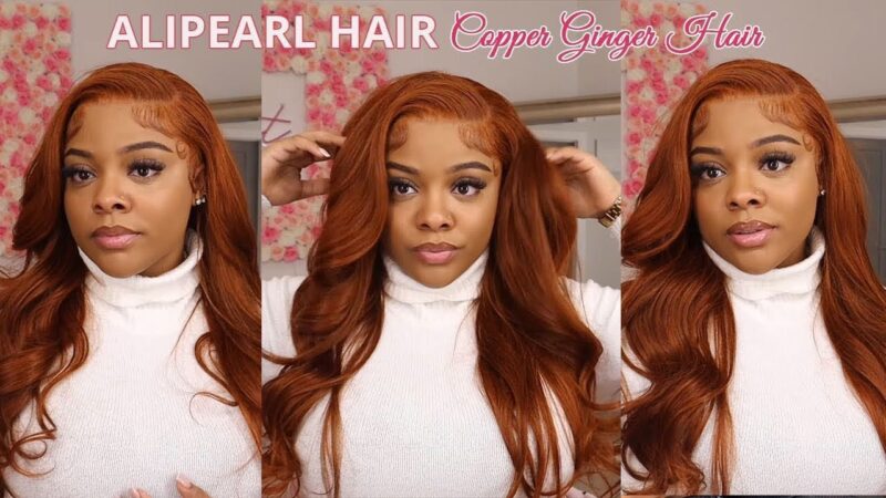 BEST Light Ginger Wig Install 🍁 | Jayda Jonét X Alipearl Hair