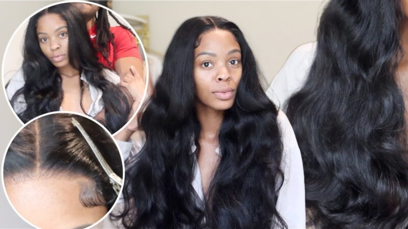 Get cute for HIM TOO sis! 🥰 Glueless/Pre-cut Lace Wig Install TIERRA J X Alipearl Hair ♡