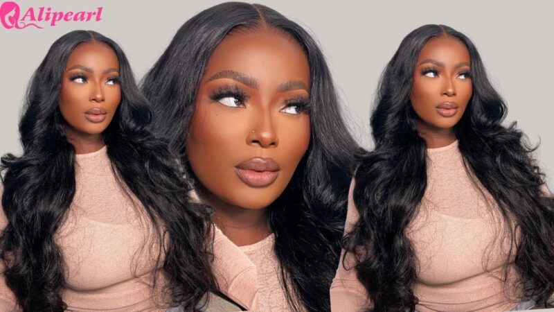 THE BEST BODY WAVE 13×6 FRONTAL WIG INSTALL | LAYERS + VOLUMINOUS CURLS|beautybybemi X ALIPEARL HAIR