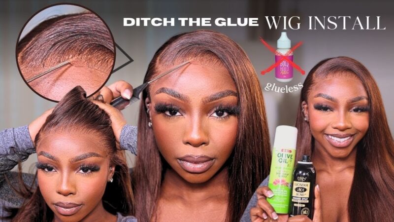 SAVE Your Edges! NO GLUE Frontal Wig Install for Beginners | LexclusiveTV X AliPearl Hair