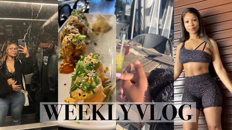 WEEKLY VLOG : Date with LOML | Lash Appointment | In my glute building era |South African YouTuber