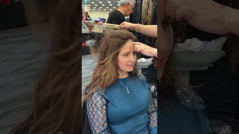 Work with Stylist, Blend Hair Topper with Hair Much Better