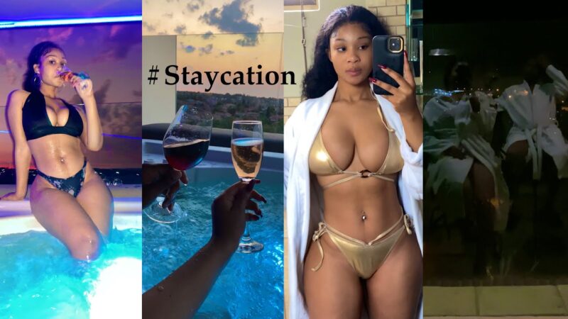 Mini Staycation Vlog :A NIGHT AT THE WESTON GUEST HOUSE 🥰