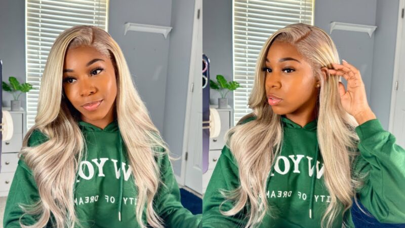 WHEW 🔥🔥ASH BLONDE HIGHLIGHTED WIG   ALIPEARL HAIR