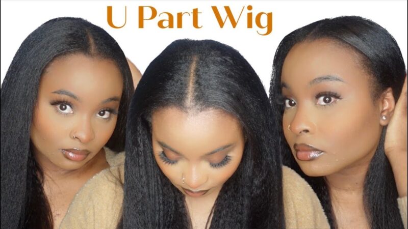 Unsponsored wig view! KINKY HAIR U PART WIG   ALIPEARL HAIR   @MissOla