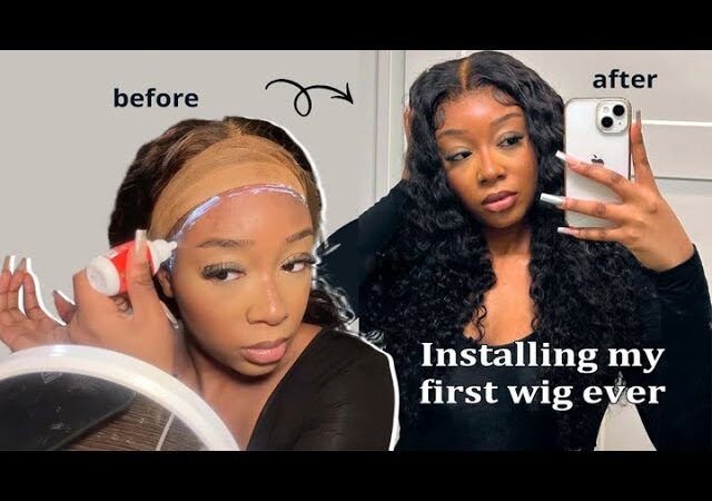 Attempting To Install A Wig For The FIRST TIME | Alipearl Hair