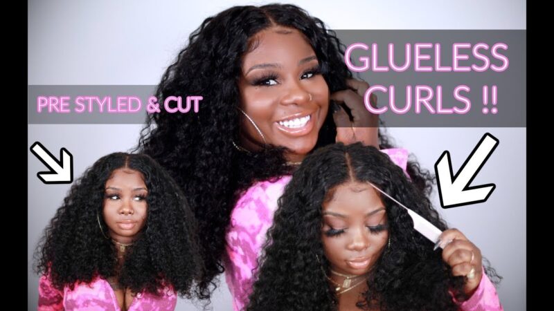 ♡ The Only Glueless Curly Unit You Will Need !!! | IVY X Alipearl Hair