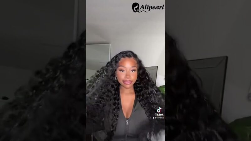 must have deep wave wig 😍 wig tutorial #alipearlhair #shorts