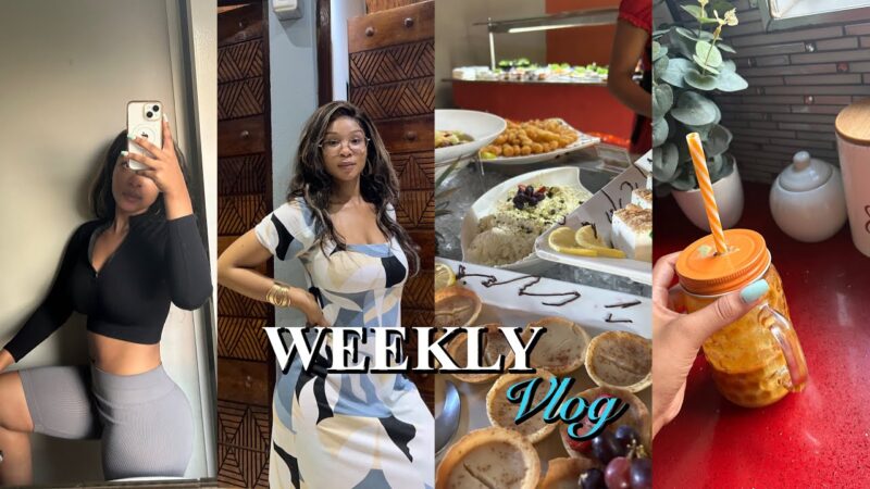 WEEKLY VLOG : Chief’s Boma Sunday Buffet |smoothie recipe fail | My daughters hair maintenance day