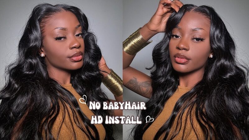 The BEST Body Wave Wig!! DETAILED Install + Bombshell Curls |Glow Princesss X Alipearl Hair