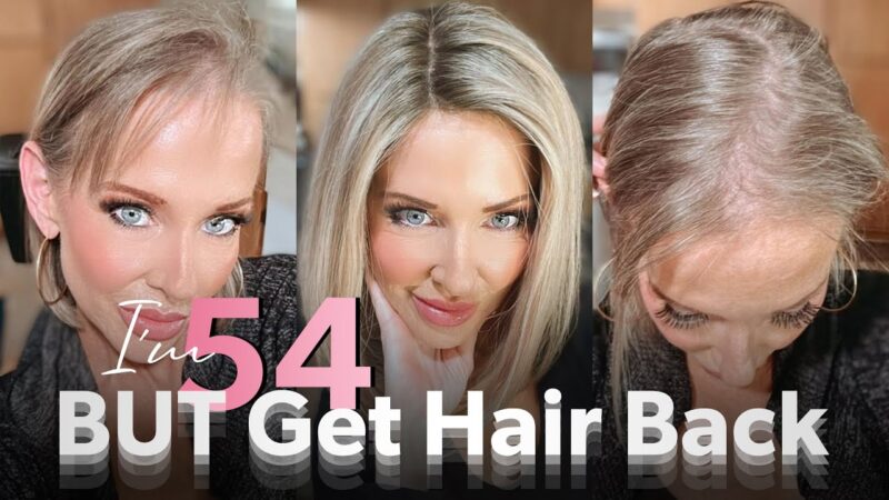 54 Years Old, BUT Get My Hair Back | UniWigs Noa Hair Topper