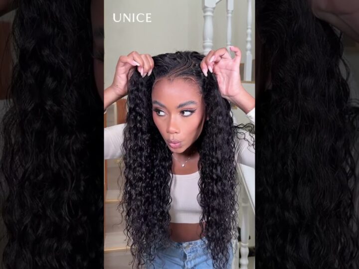 Looks so freaking natural 🤩so gorgeous and so cool💥  #unice #unicehair #wigs #blackgirlmagic