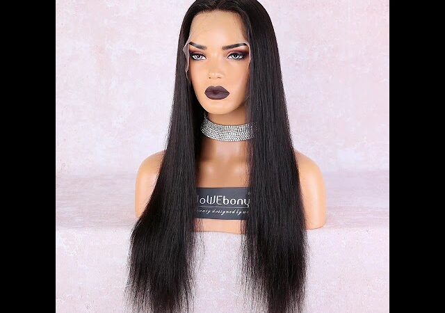 WoWEbony High Quality 100% Human Hair Wigs