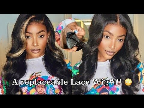 Transformations in One wig! Tried the NEW Replaceable MAGIC Lace WIG|Beginner Friendly