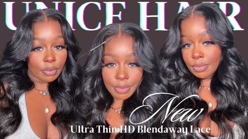 NEW THIN HD BLENDAWAY 5*5 LACE WIG|UNDETECTABLE 100% GLUELESS LAYERS & STYLING |UNICE HAIR